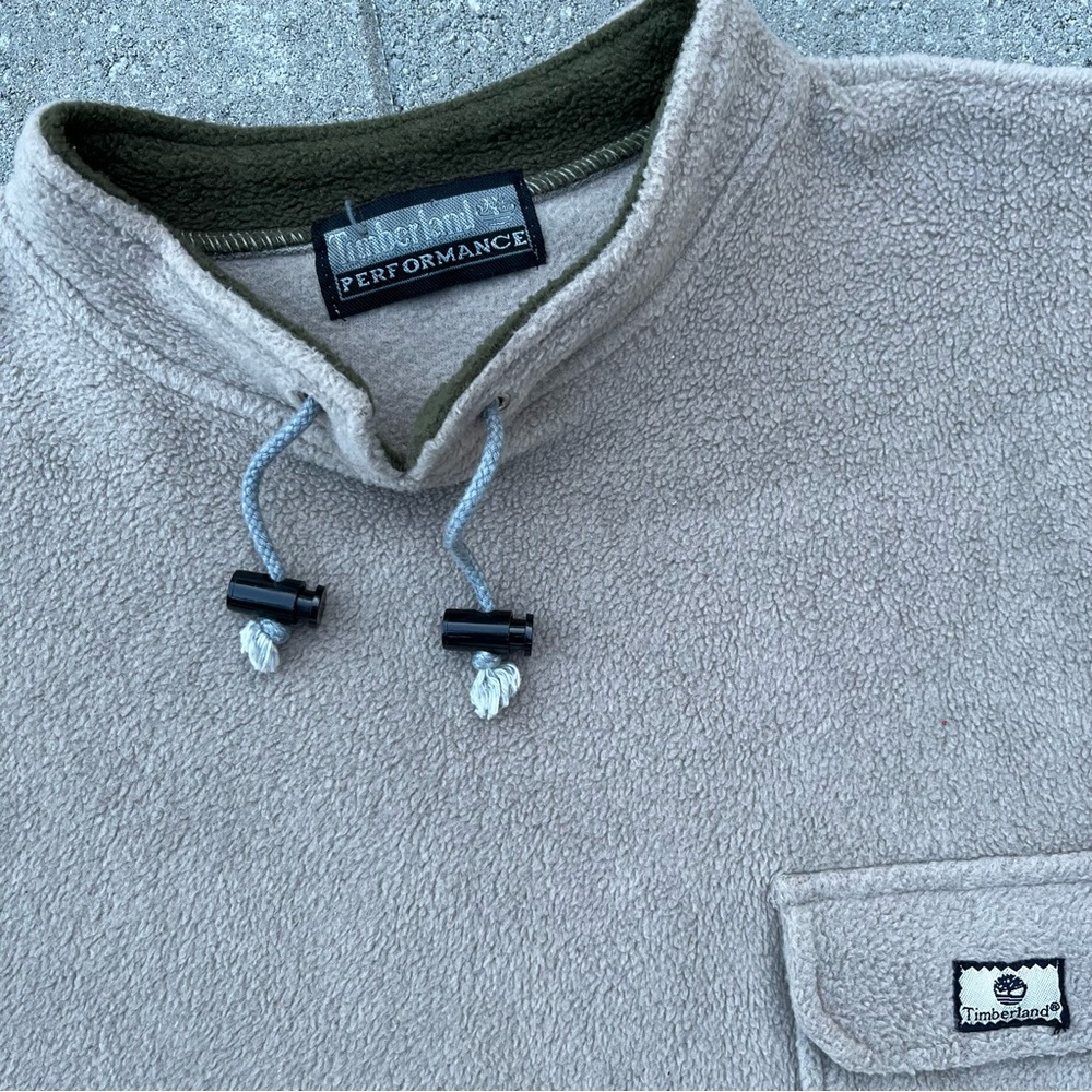 Vtg Timberland Fleece Pullover - Picture 4 of 6